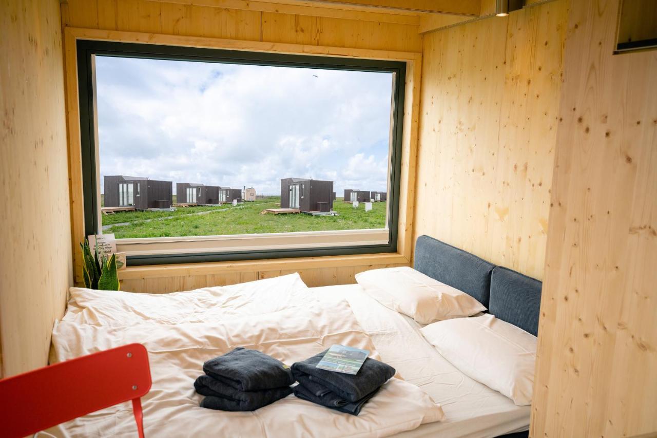 Tiny House Nature 8 Innenlage - Green Tiny Village Harlesiel 卡罗利嫩西尔 外观 照片