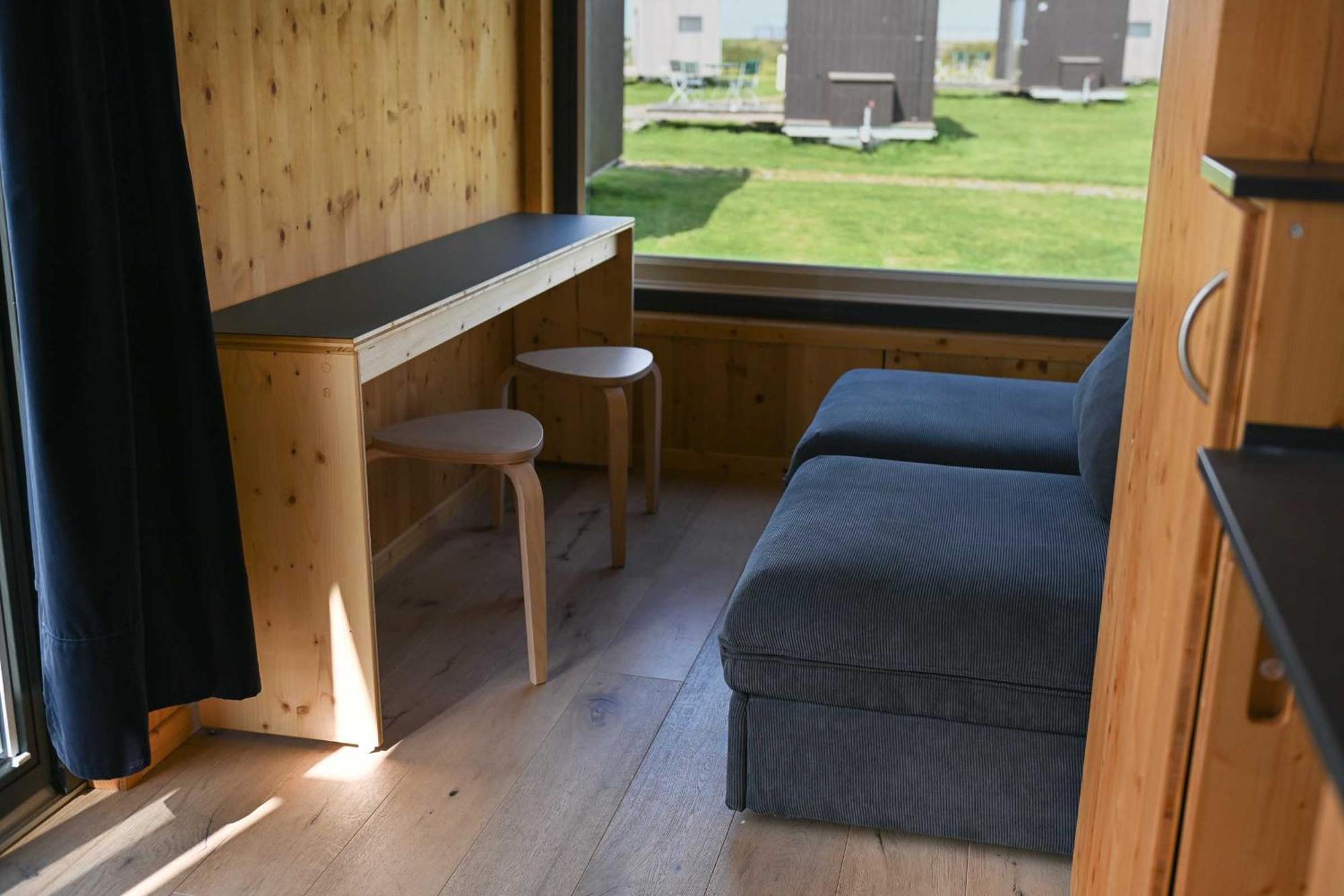 Tiny House Nature 8 Innenlage - Green Tiny Village Harlesiel 卡罗利嫩西尔 外观 照片
